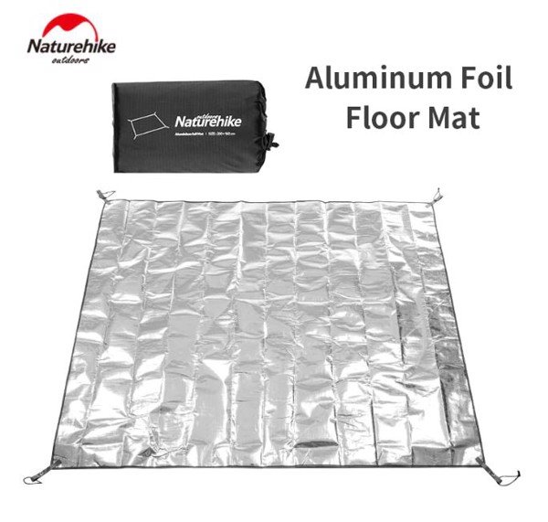 Tấm trải dã ngoại tráng nhôm 2 mặt chống nước chống ẩm Naturehike NH20FCD03