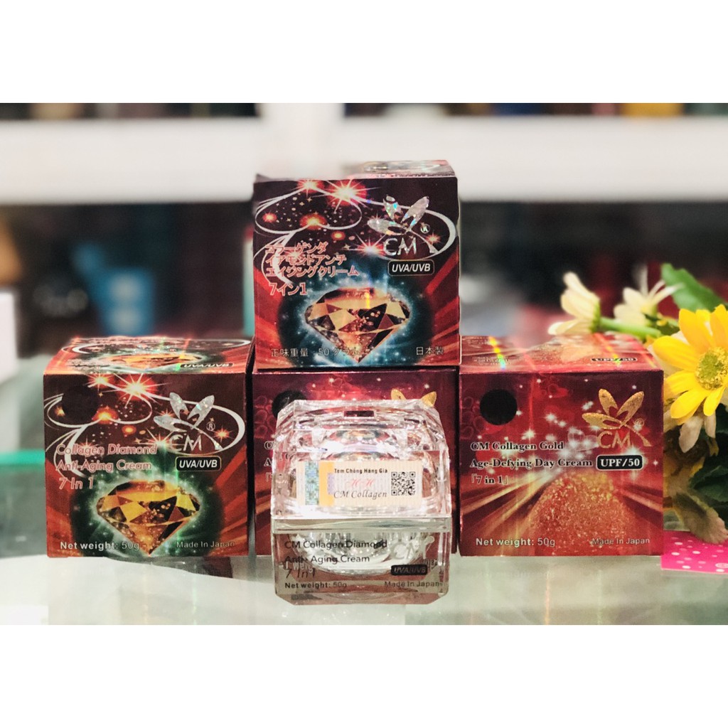 Kem chống lão hóa CM Collagen Gold Age 7 In 1, đảm bảo cung cấp các sản phẩm đang được săn đón trên thị trường hiện nay