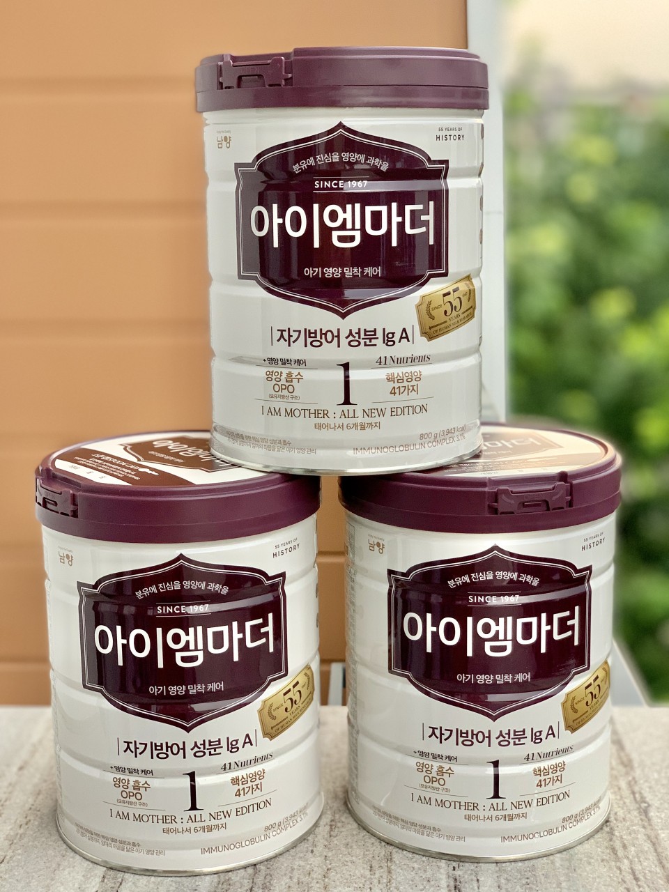 Sữa bột namyang i am mother số 1 800g