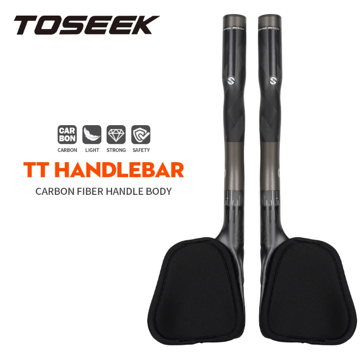  Tay càng nghỉ gắn ghi đông xe đạp chống mỏi Carbon TOSEEK 