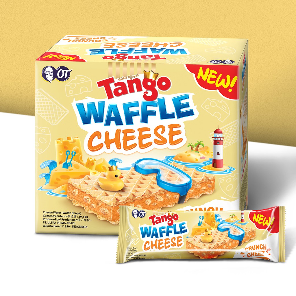 Bánh xốp tango waffle 160gr