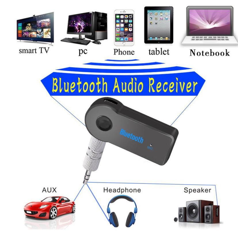 Bộ thu phát âm thanh bluetooth 5.0 jtke giắc cắm aux usb 3.5mm âm thanh nổi mini bluetooth bộ tai nghe xe hơi cho pc t v bộ chuyển đổi không dây