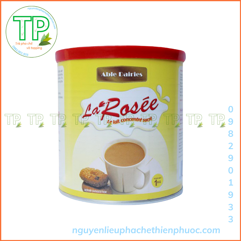 sữa đặc La Rosee 500g- 1kg - sữa ngon giá tốt, chuyên dùng pha trà sữa