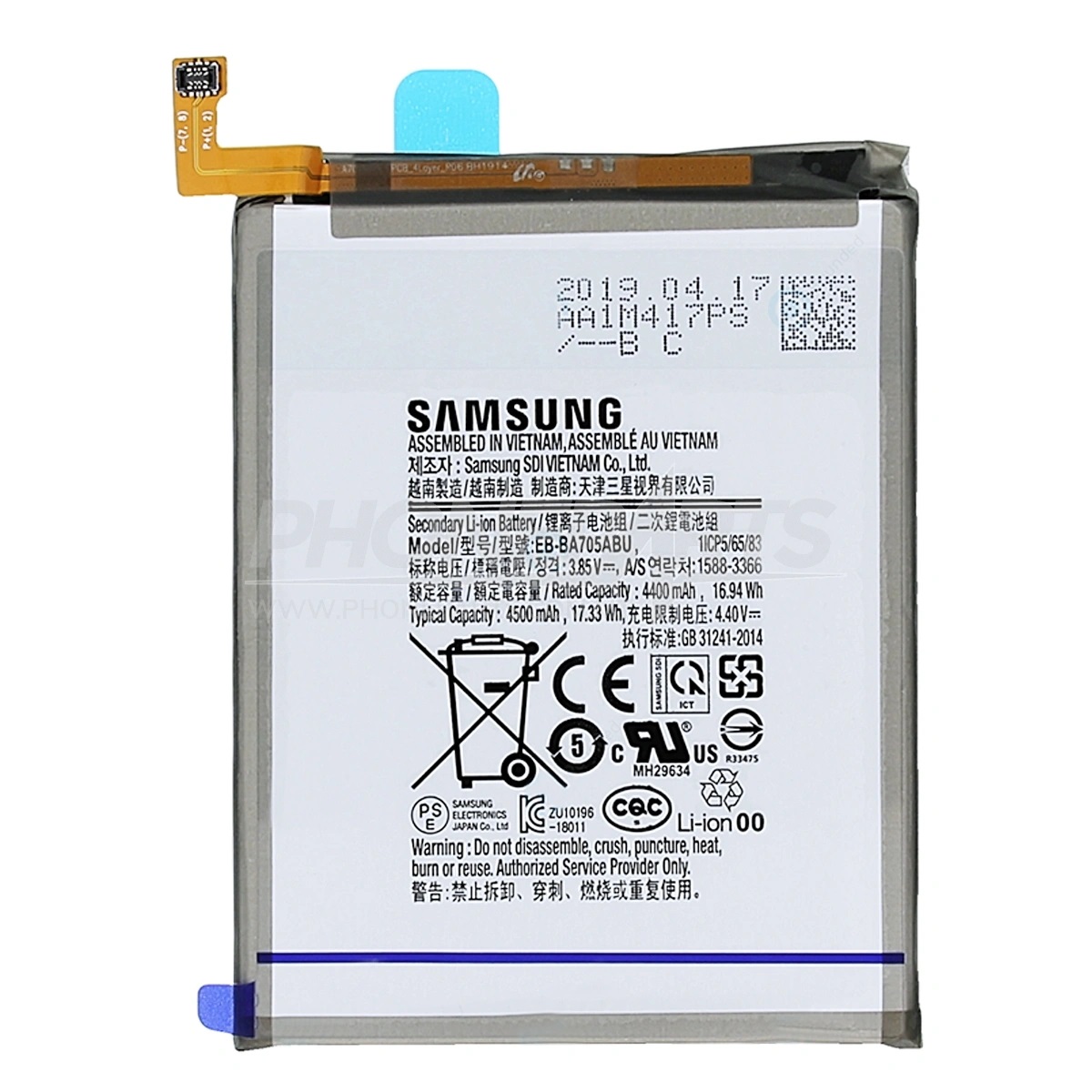 Pin Samsung Galaxy A70 / A705 zin dung lượng chuẩn
