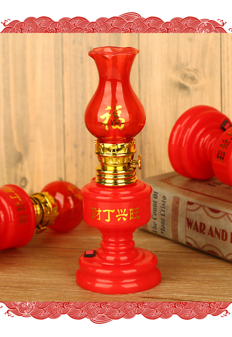 Cặp đèn bàn thờ dùng pin