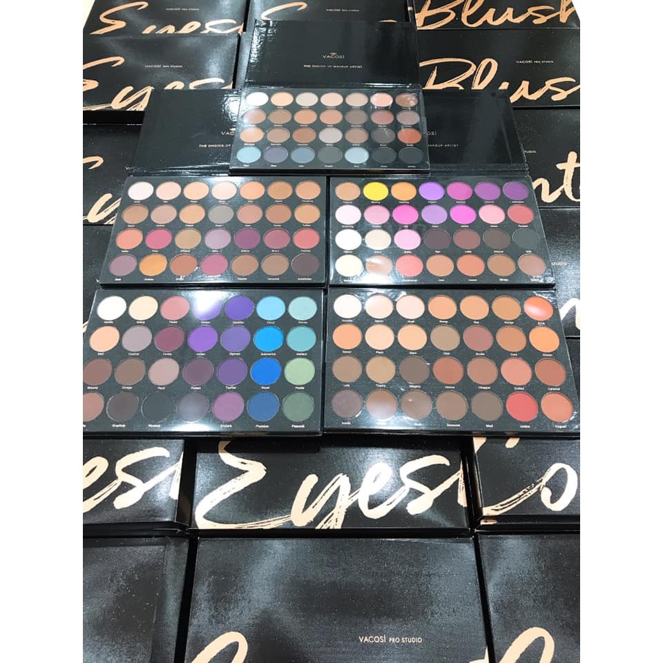 BẢNG MÀU MẮT CHUYÊN NGHIỆP 28 Ô VACOSI PRO STUDIO EYESHADOW PALETTE HÀN QUỐC