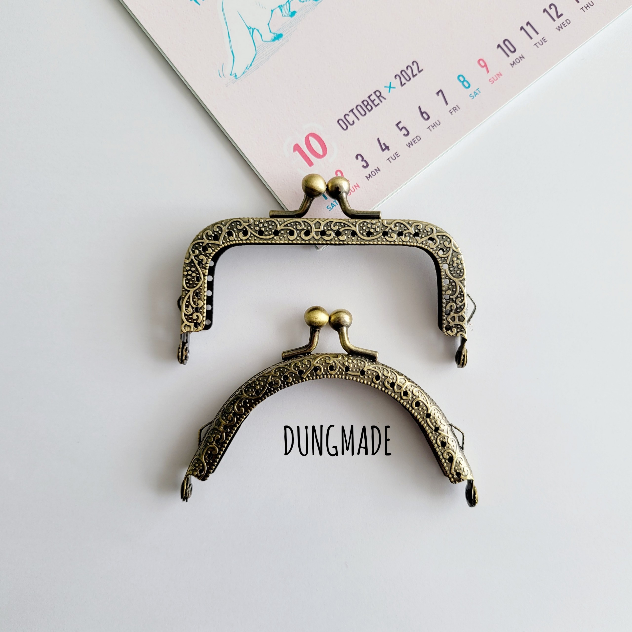 Khóa sập khóa làm túi khóa móc túi handmade