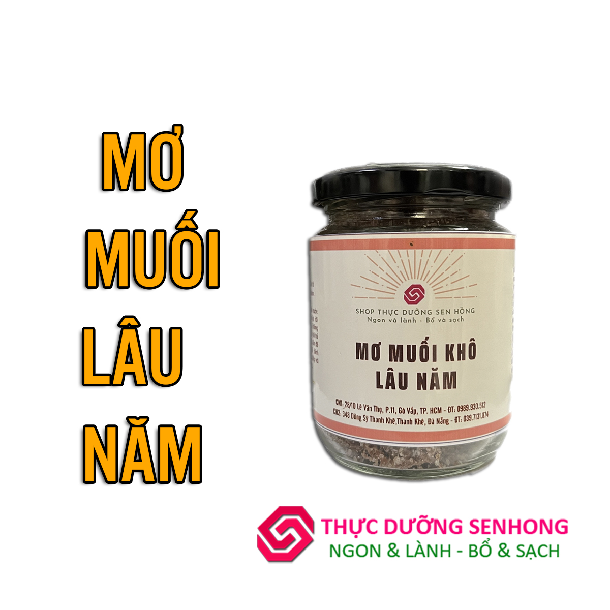 Mơ muối lâu năm - mơ khô 150gr - muối trên 3 năm theo phương pháp thực dưỡng Ohsawa