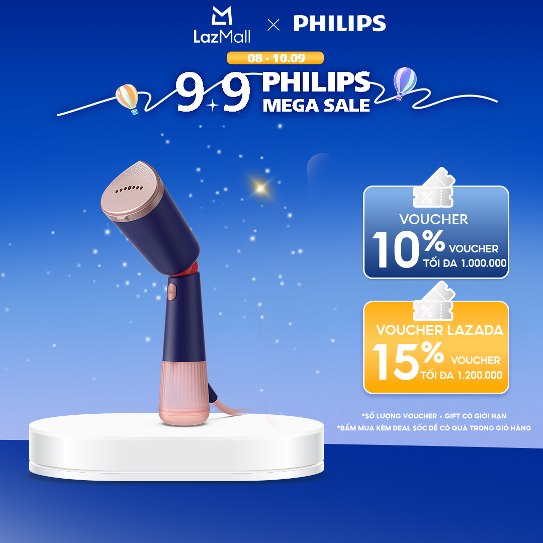 Bàn Ủi Hơi Nước Cầm Tay Philips STH5030/20 |1400W - Hàng Chính Hãng