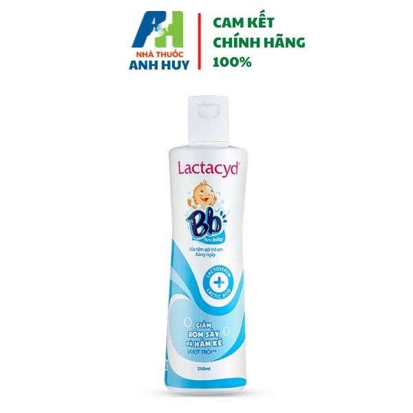 Lactacyd BB Sữa Tắm Gội Cho Bé Sanofi Ch/250ml