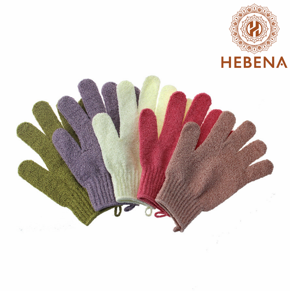 Găng tay tắm tẩy da chết - hebenastore