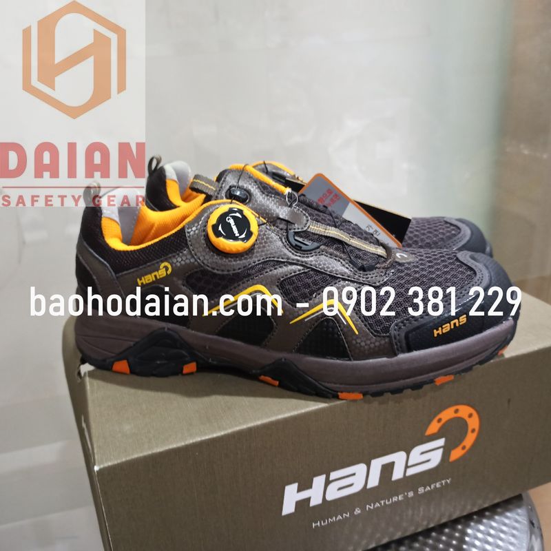 Giày bảo hộ lao động Hàn Quốc Hans HS-81PRINCE khóa vặn