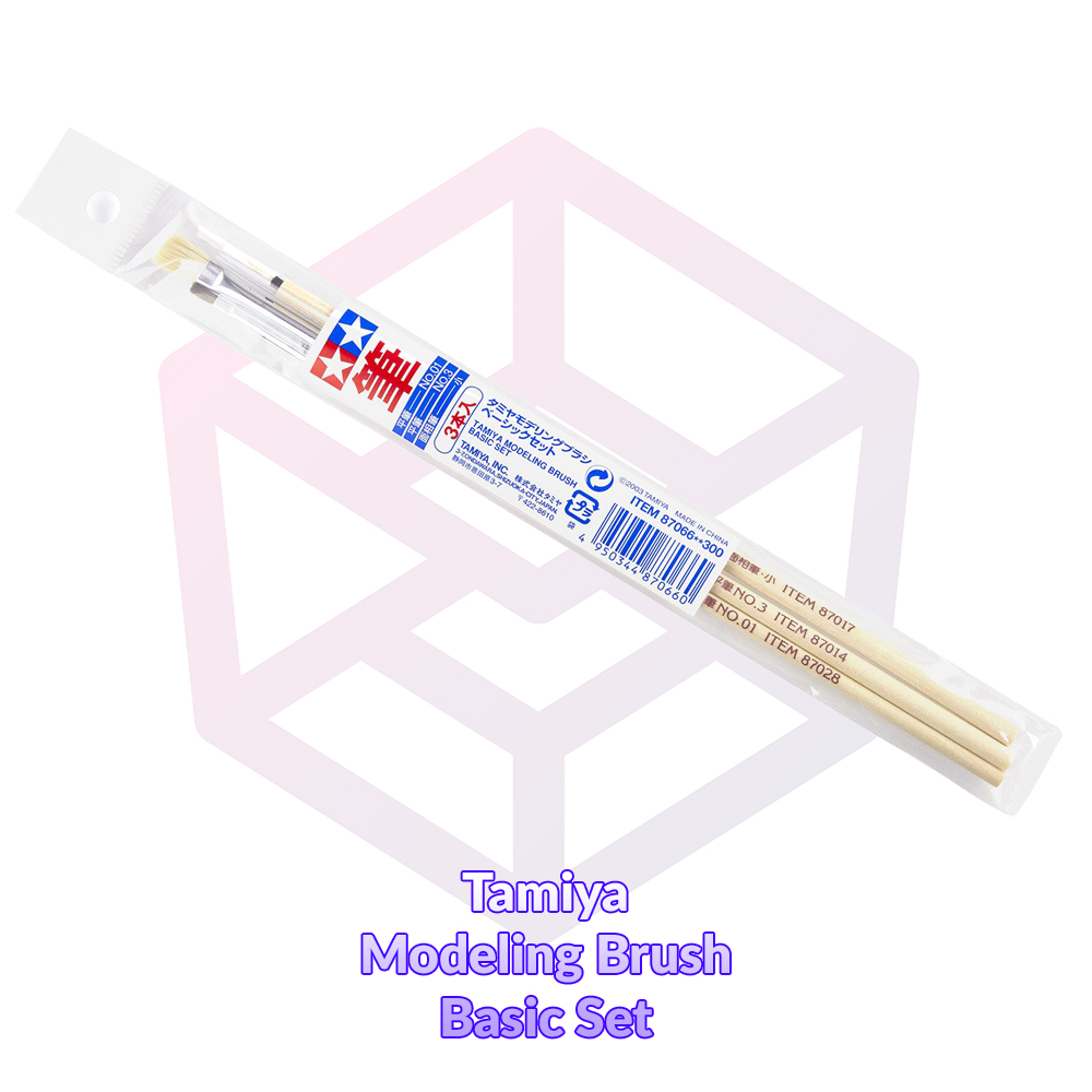 [7-11/12 VOUCHER 8%]Cọ sơn mô hình Tamiya Modeling Brush Basic Set 87066 - Dụng cụ độ tool [TAM]