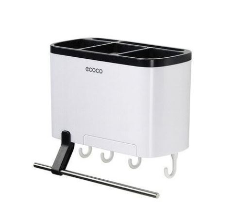 Kệ đựng dao, đũa, đồ dùng nhà bếp dán tường đa năng ecoco