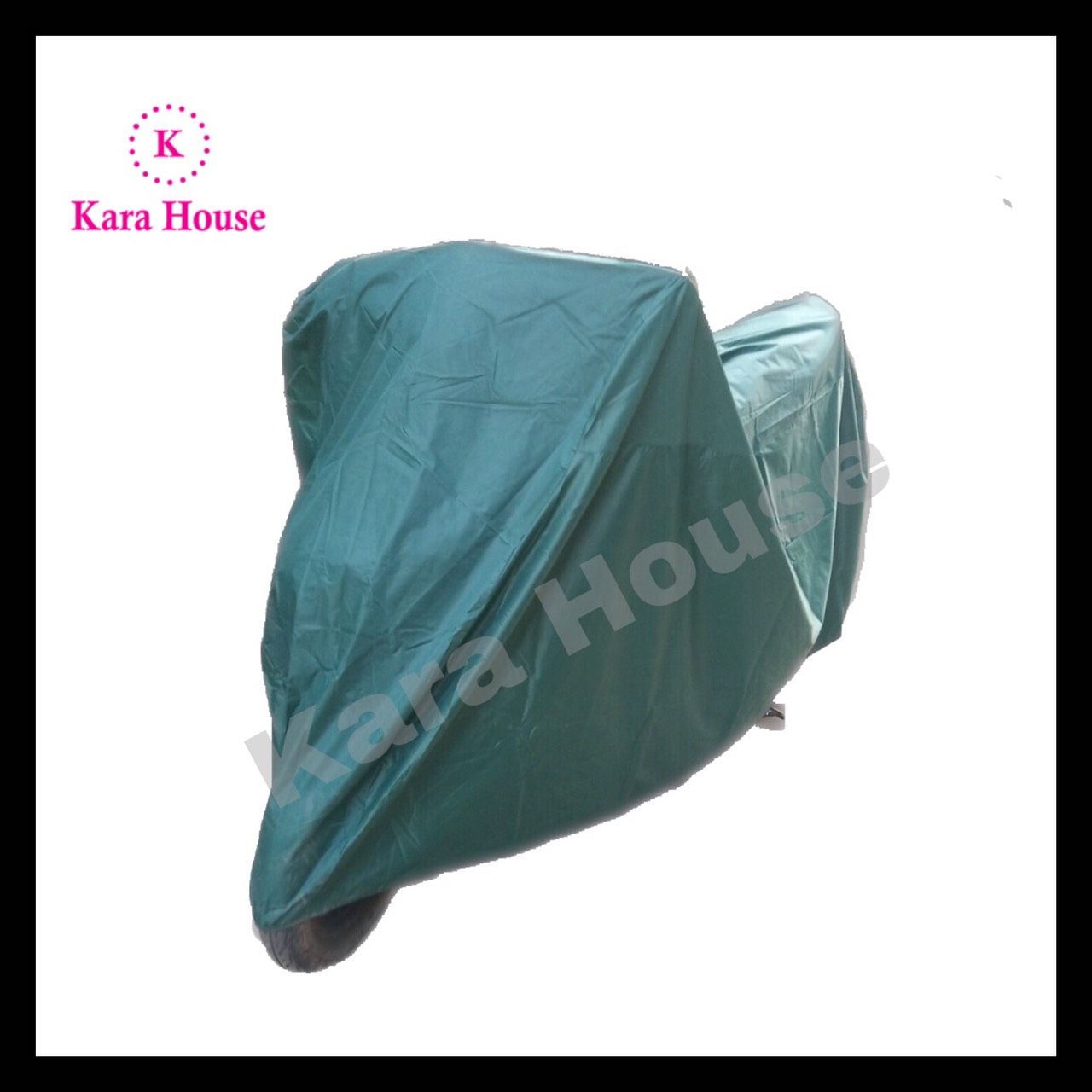 Áo Trùm Xe Máy, Bạt Trùm Xe Máy Vải Dù Cao Cấp Chống nước tuyệt đối Kara House ( 7 màu tùy chọn ) - Gia Phú Lock Store