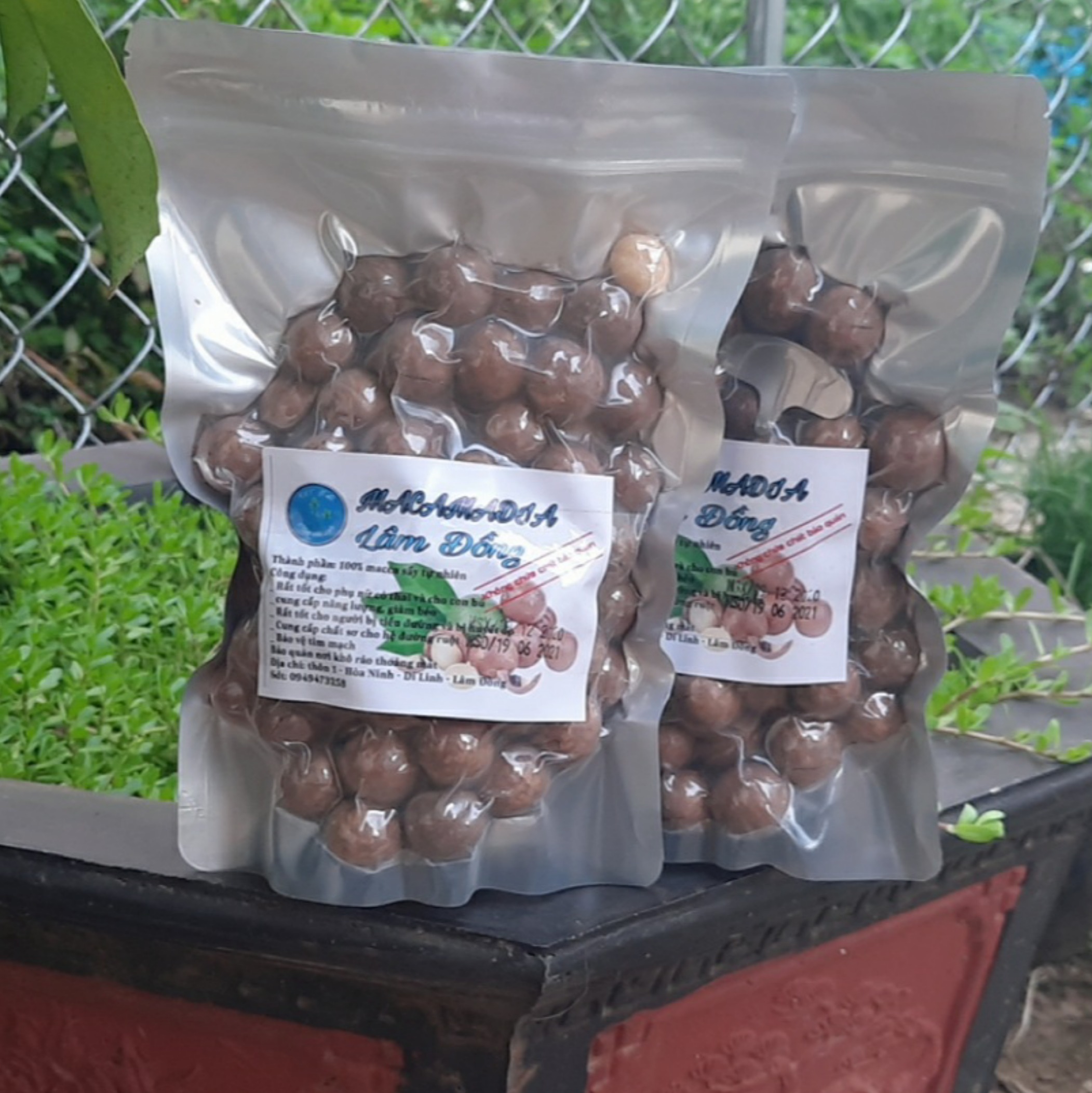 1kg hạt macca Lâm Đồng  sấy chín [zise nhỏ]