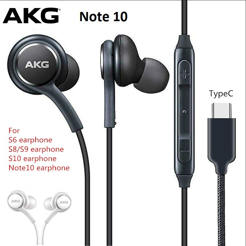 LOẠI XỊN Tai nghe cao cấp,tay nghe có dây chống ồn Tai nghe Samsung AKG CỔNG KẾT NỐI TYPE-C FULL BOX dùng cho các dòng máy SAMSUNG dây dài 1m Chất liệu cao cấp chống rối,âm thanh sôi động âm bass mạnh mẽ BH 12 tháng