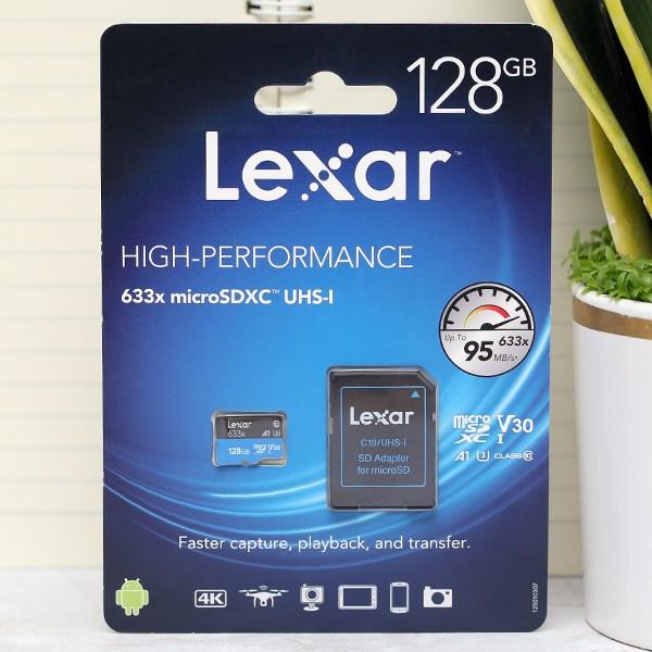 Thẻ nhớ MicroSD 128 GB class 10 UHS-I kèm Adapter
