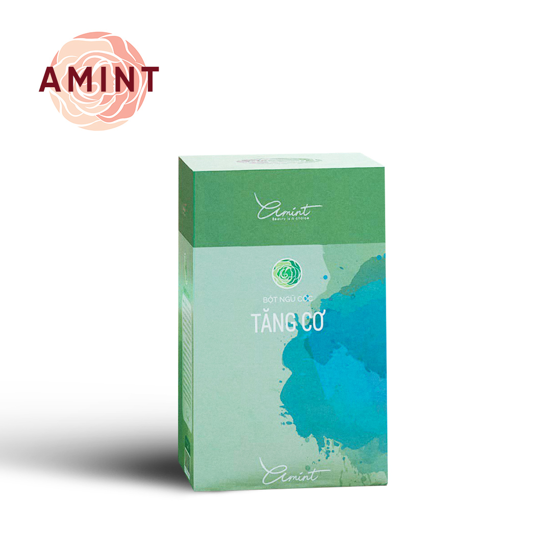 Bột ngũ cốc tăng cơ - vòng 3 a'mint | mông to không khó đã có a'mint | tặng kèm quà + cẩm nang hướng dẫn sử dụng | amint.