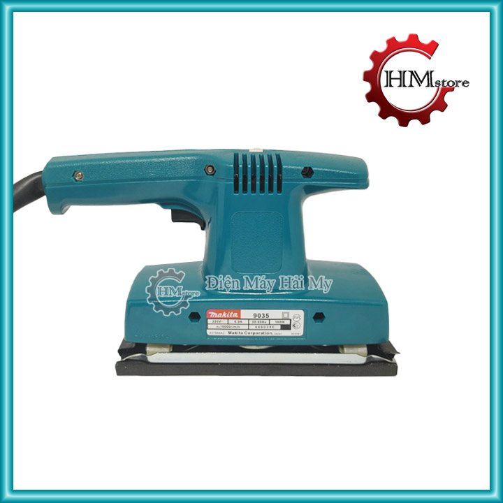 Máy chà nhám rung chữ nhật makita 9035, công suất 160w, kích thước giấy 93 x 228mm - máy chà nhám rung, máy chà nhám gỗ - bảo hành 6 tháng - hải my store