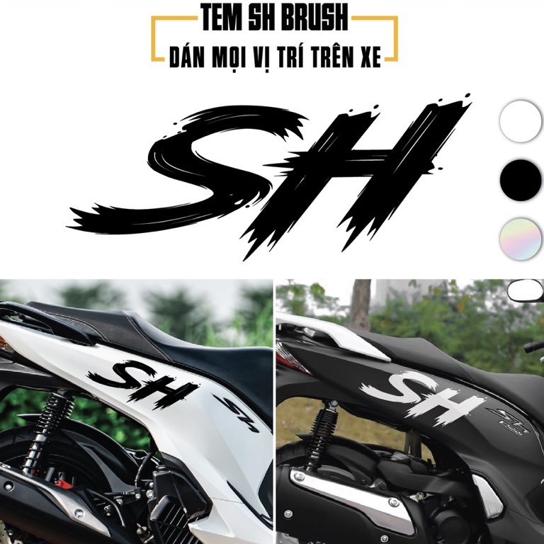 Tem team dán xe chữ sh 150i 160i 125i 2020 2021 2022