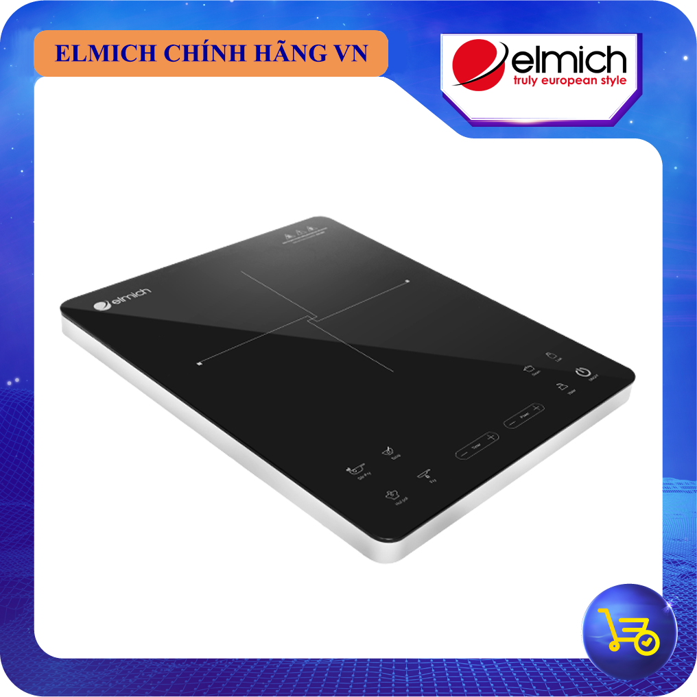 Bếp điện từ cảm ứng elmich ice-1831 - mặt kính ceramic cường lực - hàng chính hãng