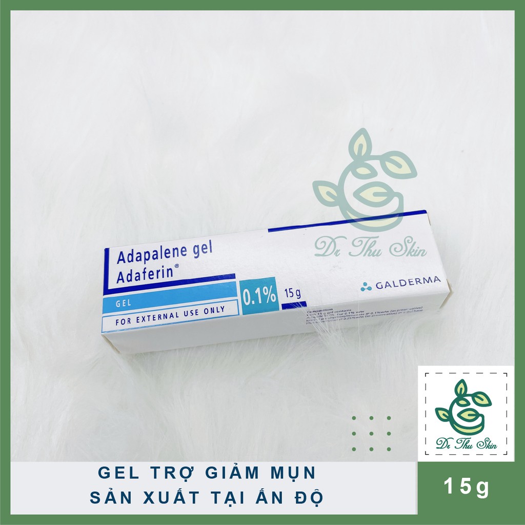 Gel Adapalene Giảm Mụn 15G