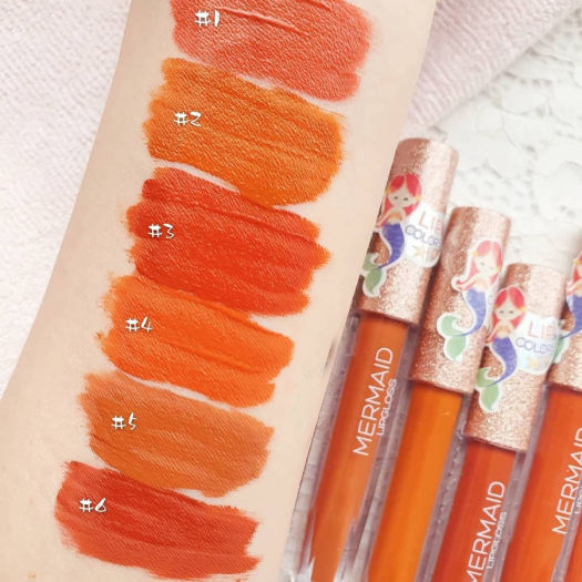 Son kem lì kiss beauty mermaid lipgloss