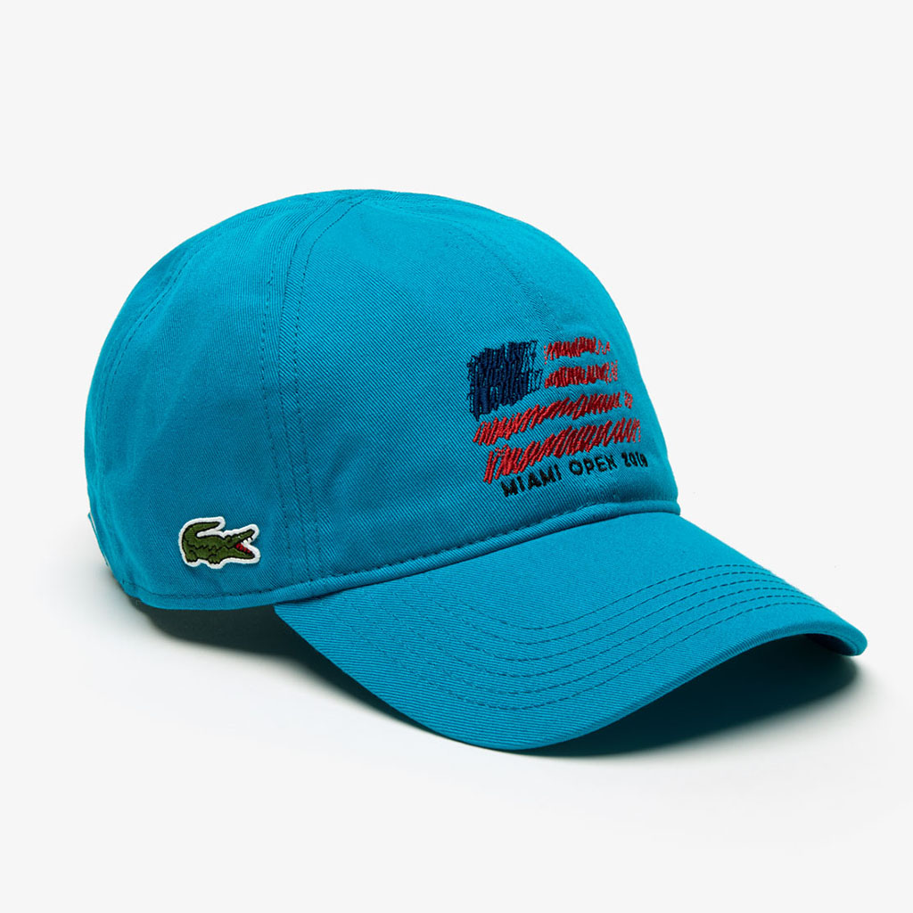 Mũ lacoste sport miami open edition – xanh blue