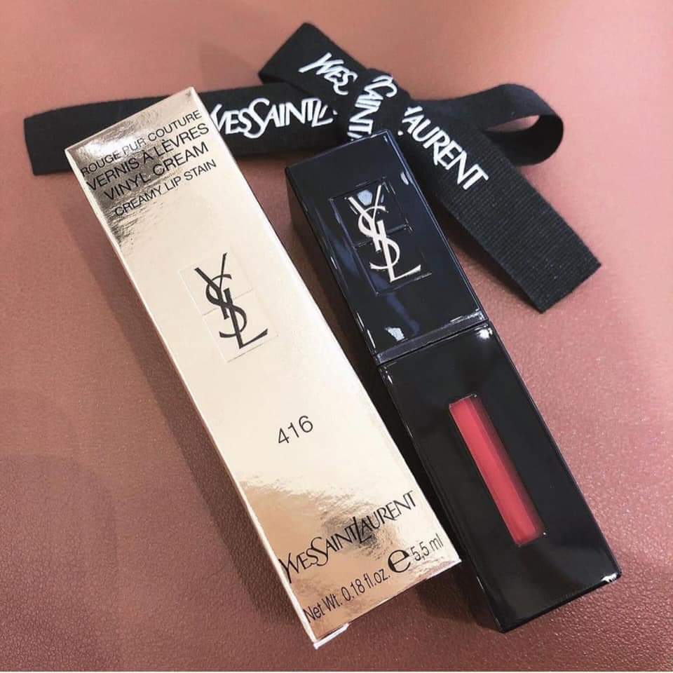SON KEM YSL VINYL CREAM LIP STAIN 416
