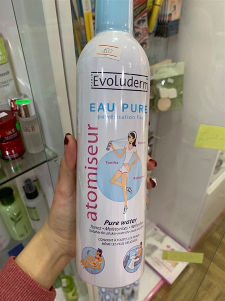 Xịt Khoáng Evoluderm Cấp Ẩm Làm Dịu Da 400ml