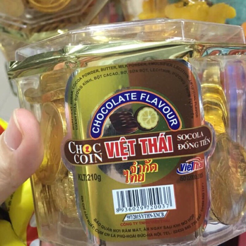 Sô cô là đồng tiền việt thái hủ 200gr