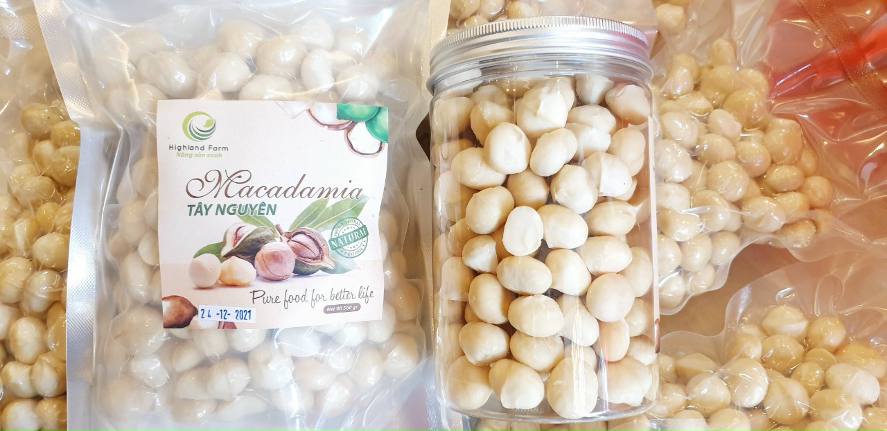 Hạt macca tách vỏ loại A - Hàng vụ mới, nhân đầy, giòn tan, thơm, bùi vị bơ, chỉ tách vỏ khi có đơn hàng, hàng đảm bảo 100% - Đồ ăn vặt healthy, đặc biệt tốt cho trẻ em và phụ nữ mang thai - Hàng Việt Nam chất lượng