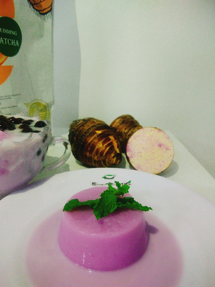 Bột Làm Pudding/Plan Barismate Túi 100gr vị Khoai Môn