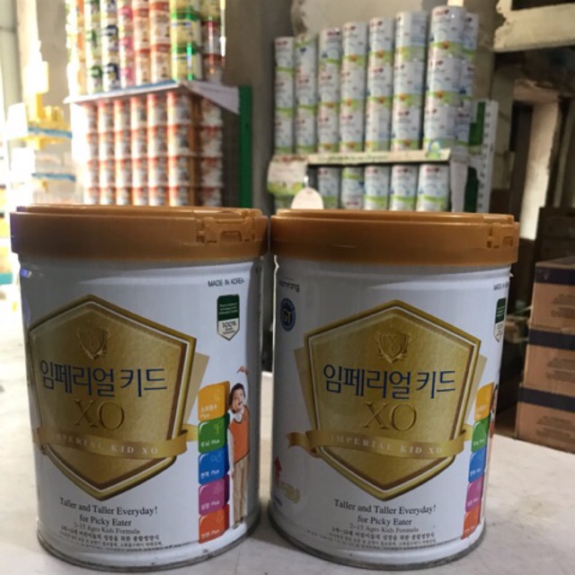 Combo 2 lon sữa xo kid 800g