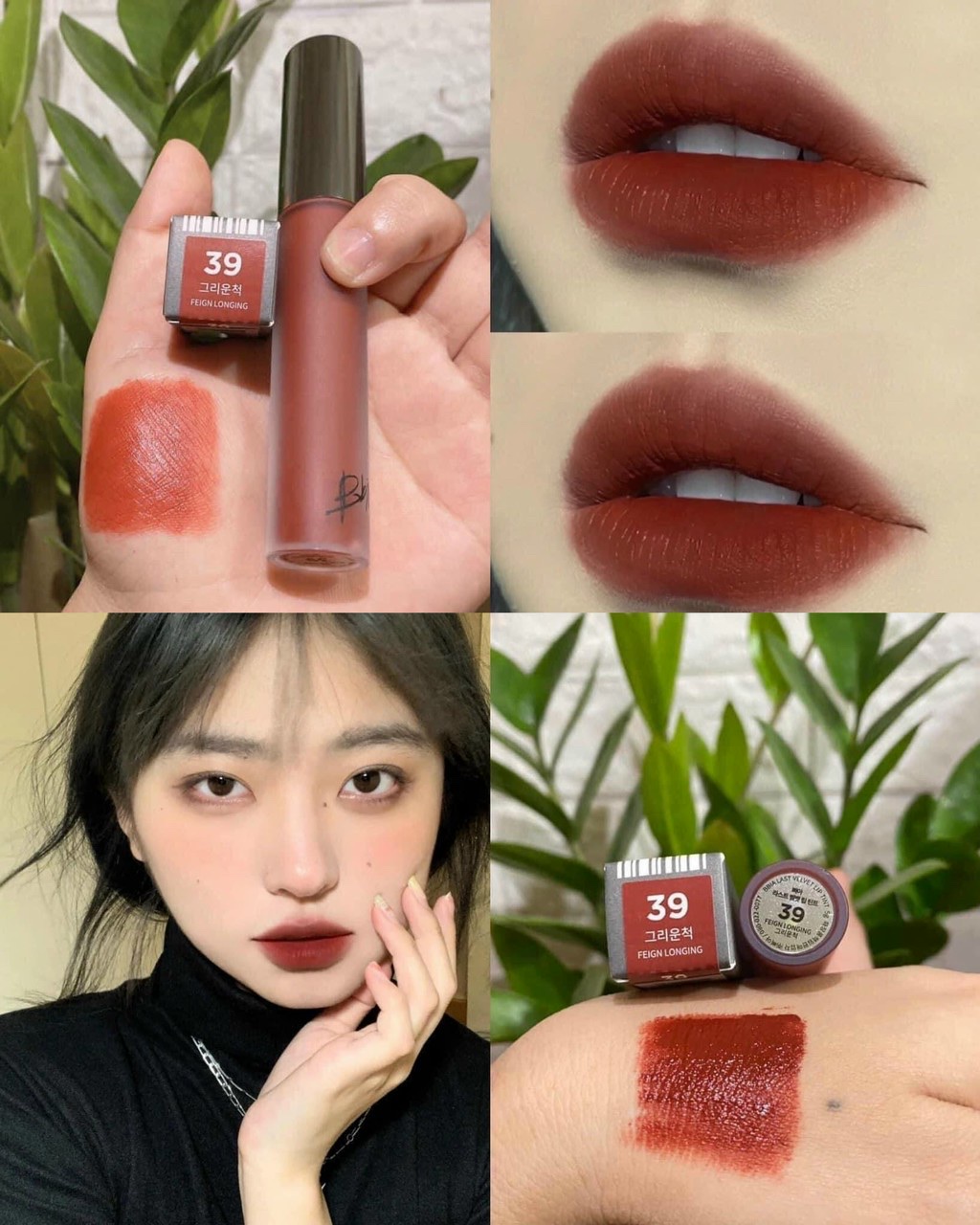Son kem lì bbia 39 - last velvet lip tint