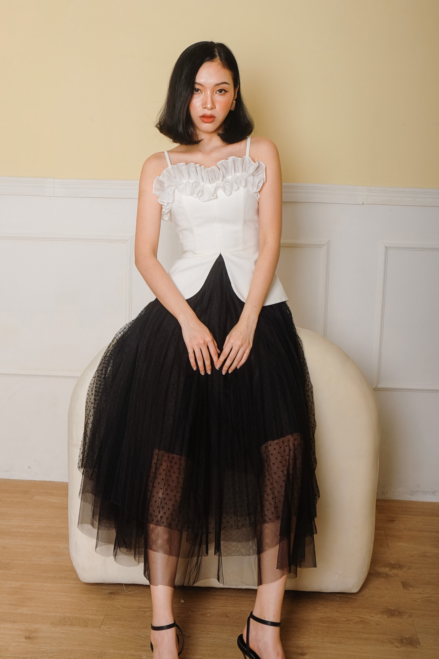 Moda de Lita - Chân váy phối lưới Eli