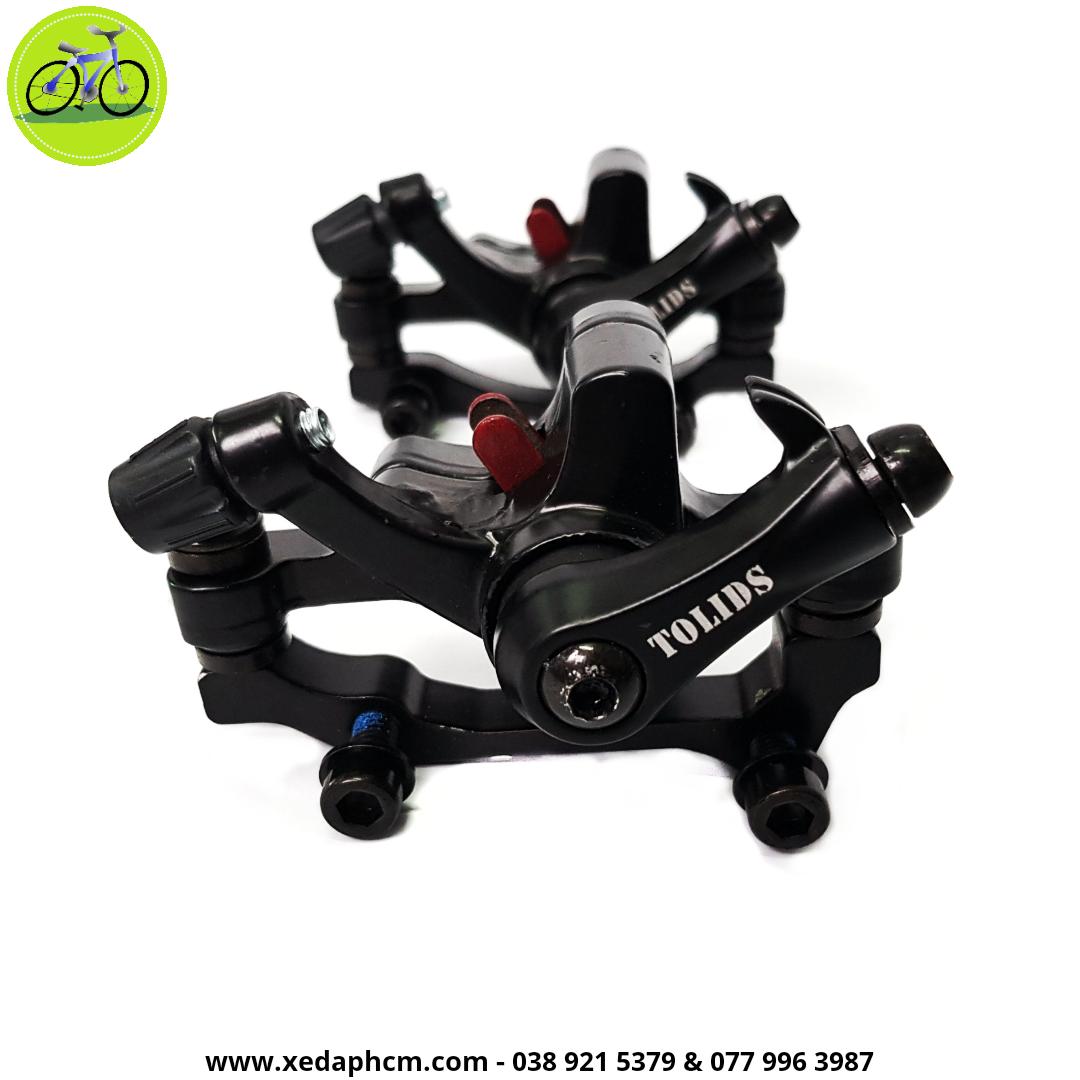 Bộ thắng đĩa cơ xe đạp thể thao MTB phanh đĩa Tolids Trước Sau