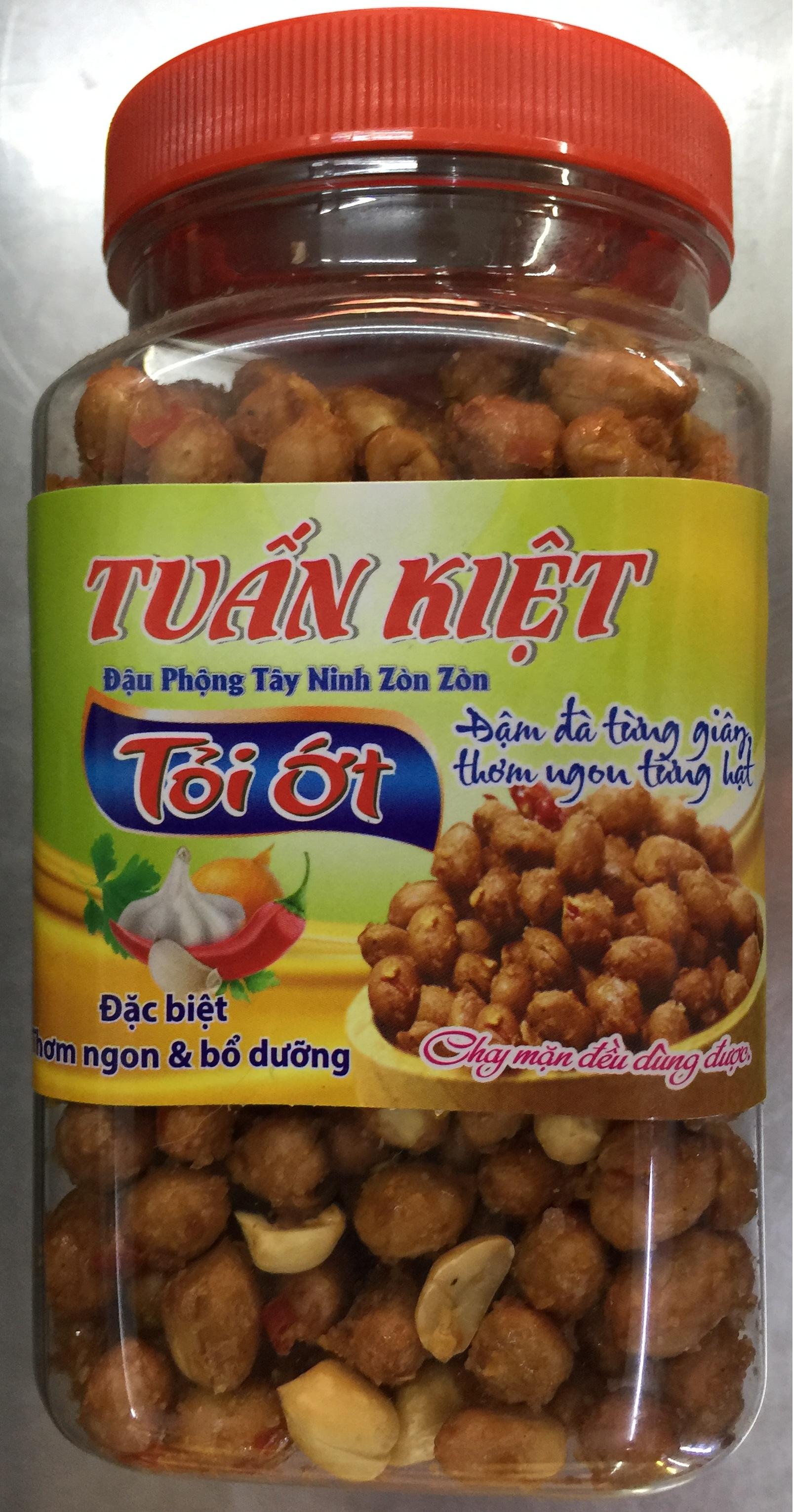 Đậu phộng tỏi ớt tuấn kiệt 150g