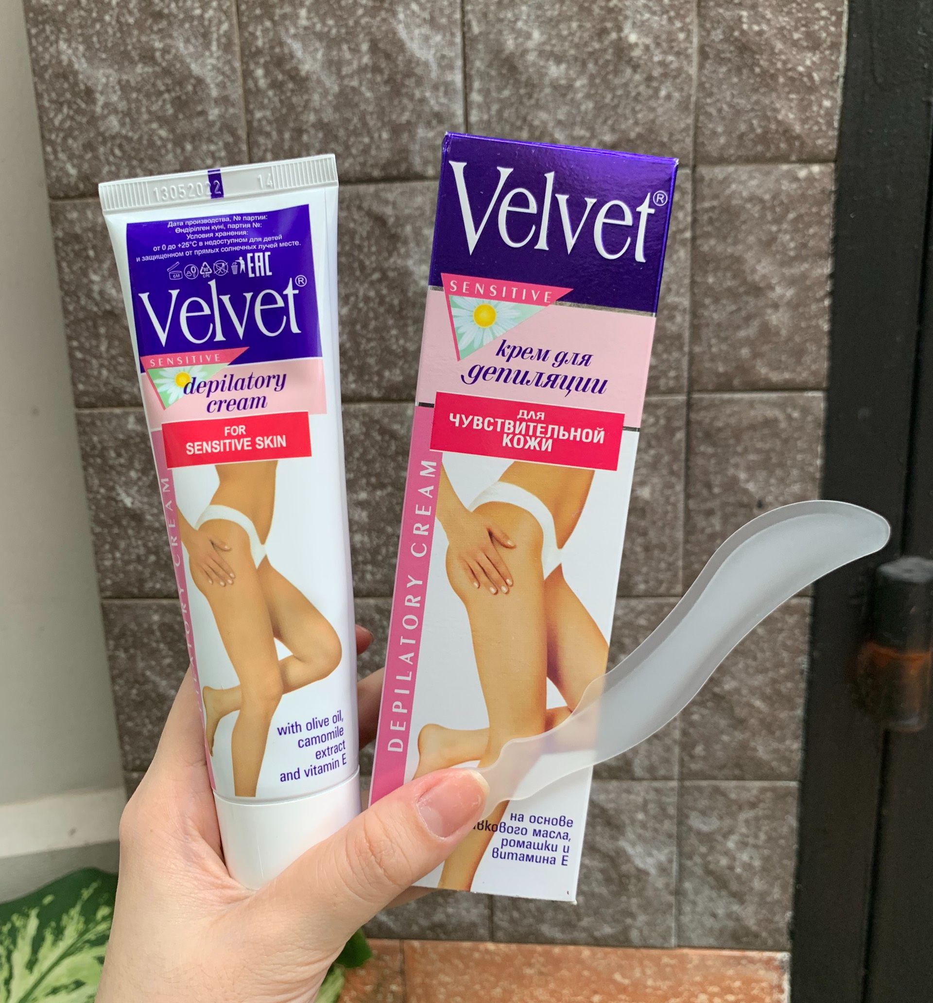 Kem tẩy lông Velvet 100ml - Kem tẩy lông Velvet 100ml