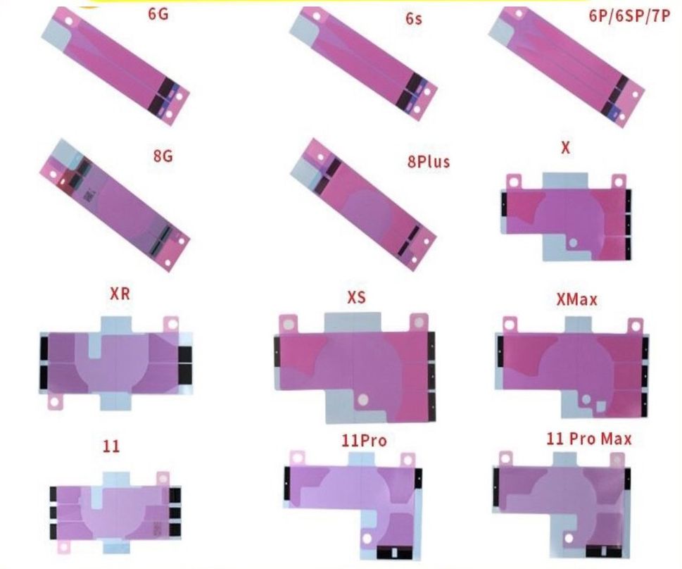 Keo dán pin Seal pin 5 5s 6 6s 6sp 6p 7 7plus 8 8plus X XsMax 11 11Pro 11Promax 12 12Pro 12Promax