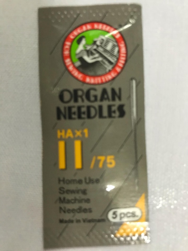 Kim máy may gia đình HAx1 size 9 11 13 14 16 18 Số lượng 2 gói 10 cây kim Nhật