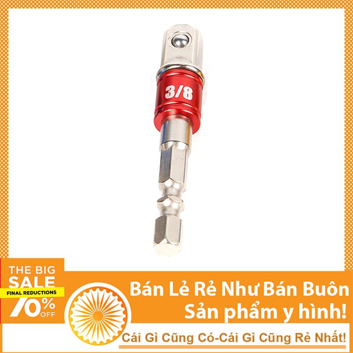 Sv đầu chuyển vít sang bulong màu đỏ 3/8
