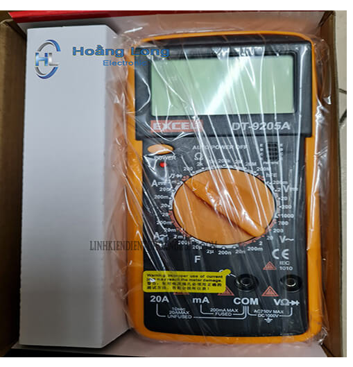[HCM]Đồng Hồ Đa năng Excel DT9205A CHÍNH HÃNG