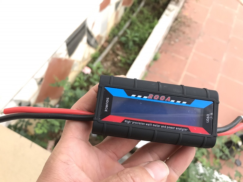Watt meter đo dòng điện dc ,điện áp dc,công suất dc 200a