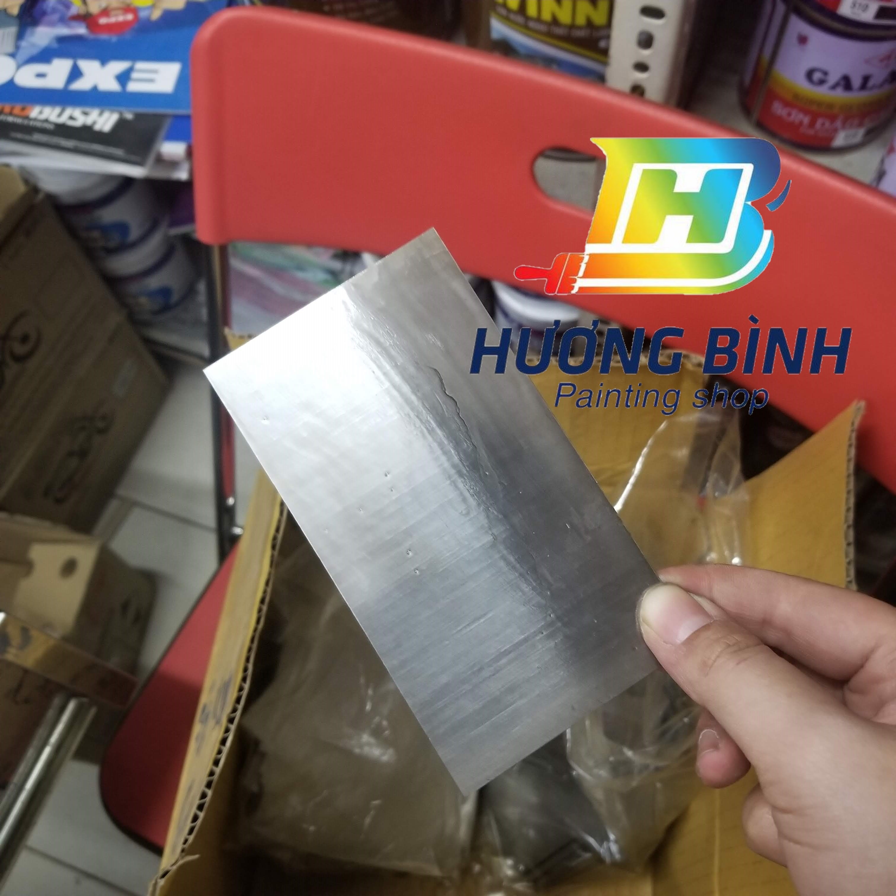 Dao thép trét bột Matit - kích thước 13cm x 7cm (1 miếng)