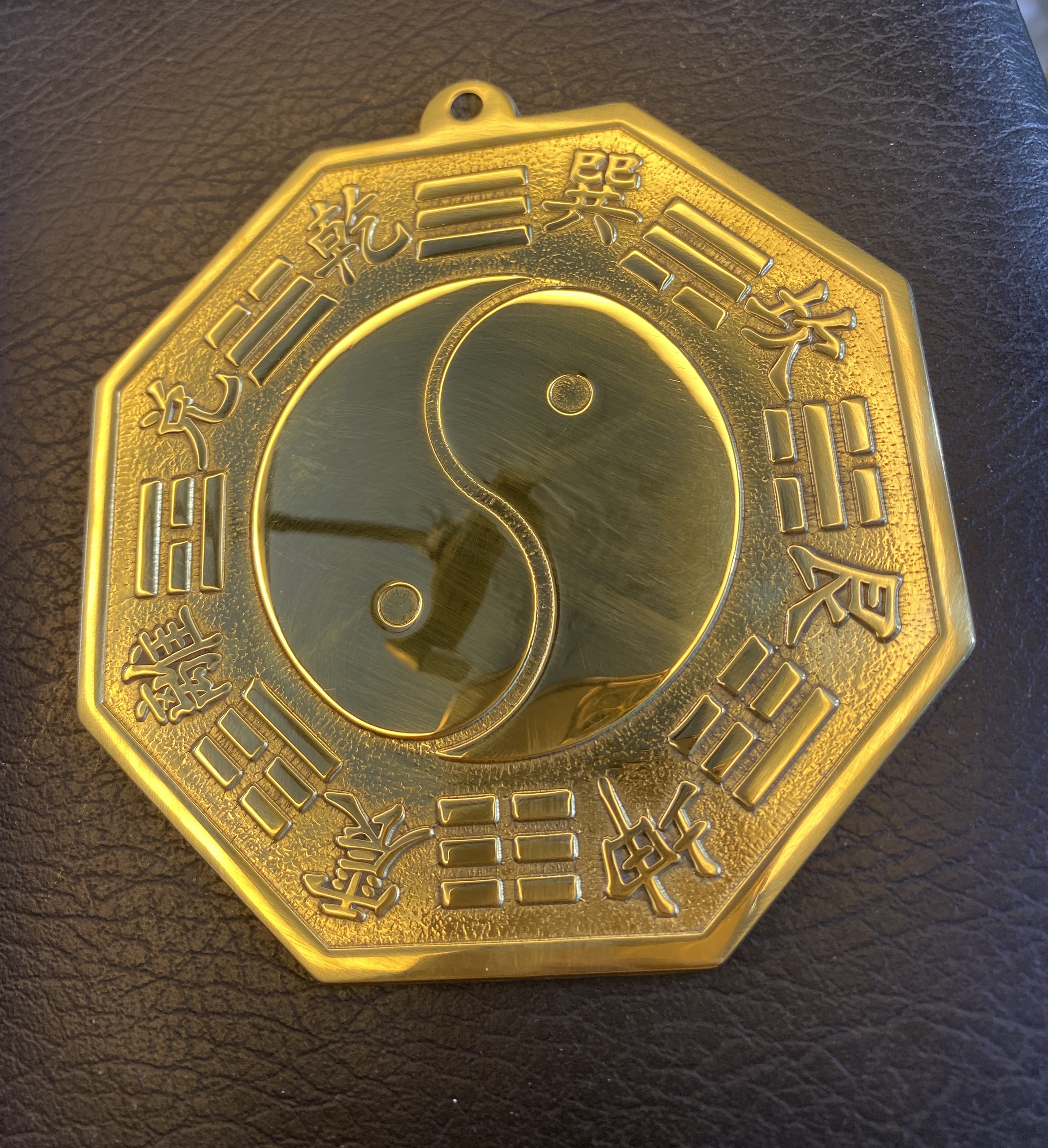 Gương Bát quái bằng đồng nguyên chất - Gương bát quái Lồi