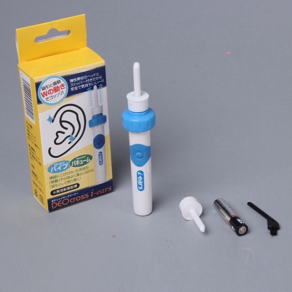 Máy Hút Ráy Tai i-Ears Có Đầu Mềm 2.5cm – Vệ Sinh Tai Êm Dịu, An Toàn Cho Bé & Người Lớn, Dễ Sử Dụng