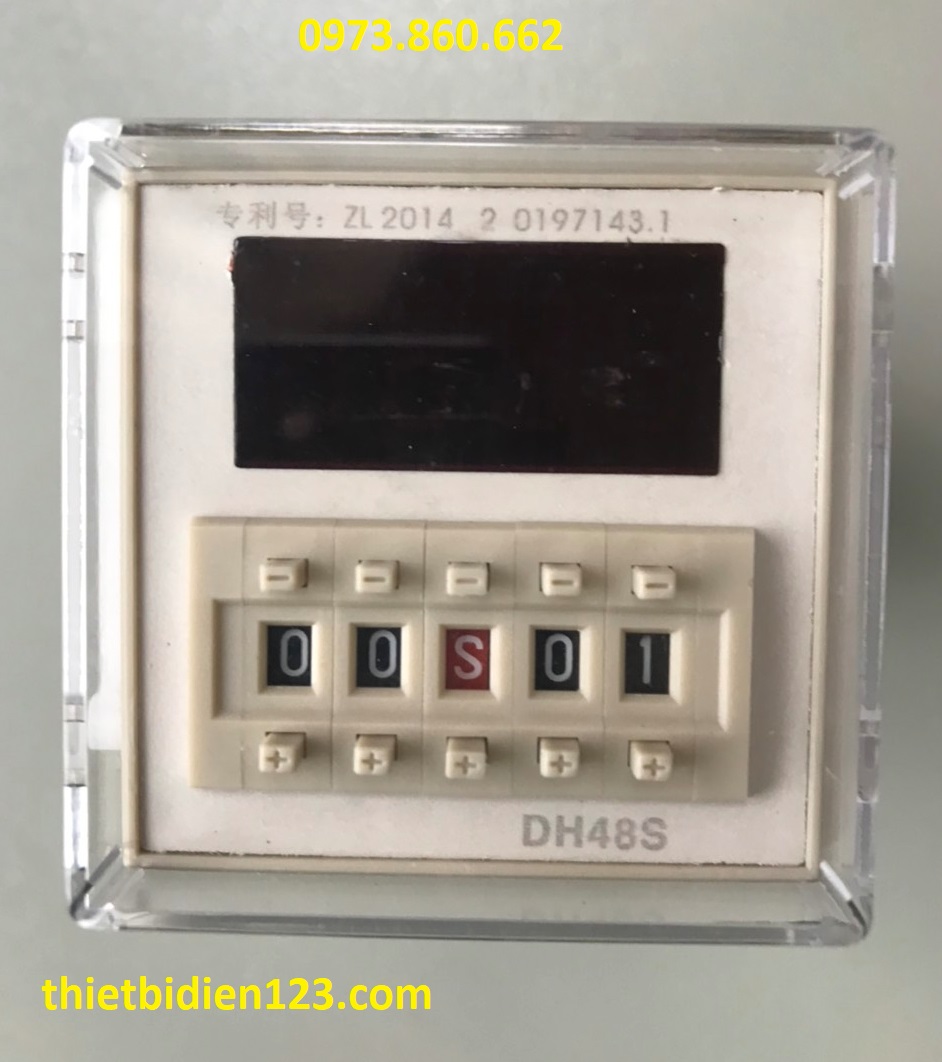 Rơ le thời gian  DH48S-S DH48S-1Z DH48S-2Z  ( Đã kèm đế)