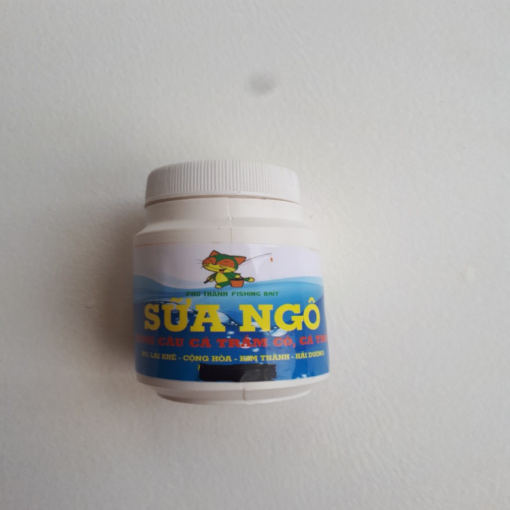 [Mồi câu con cáo] Tinh mùi sữa ngô câu cá trắm, cá trôi